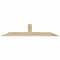 Ekena Millwork Portland Rough Sawn Timber Gable Bracket, Douglas Fir, 60"W x 12"H x 2"D x 4"F, 5/12 Pitch GBW060X12X0204POR00RDF - alternate 1